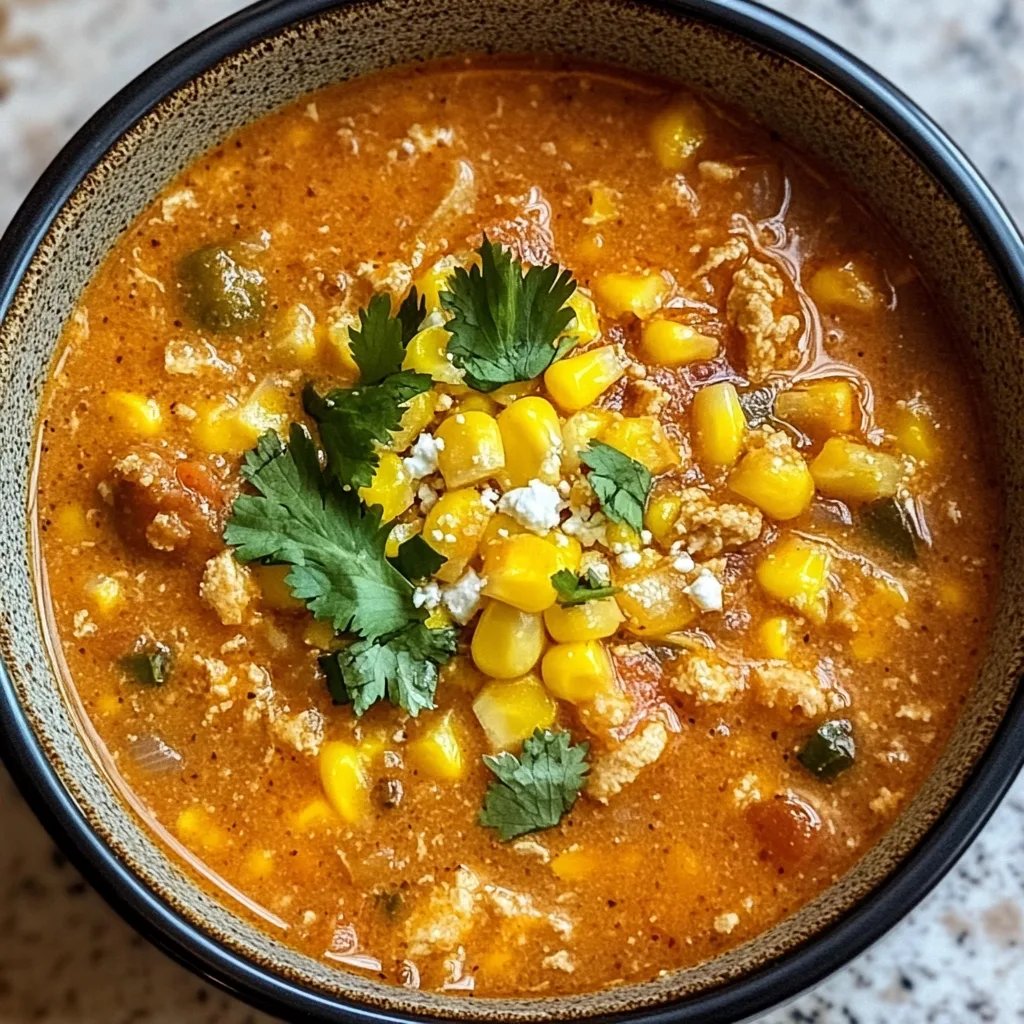 Mexican Street Corn Soup Crockpot