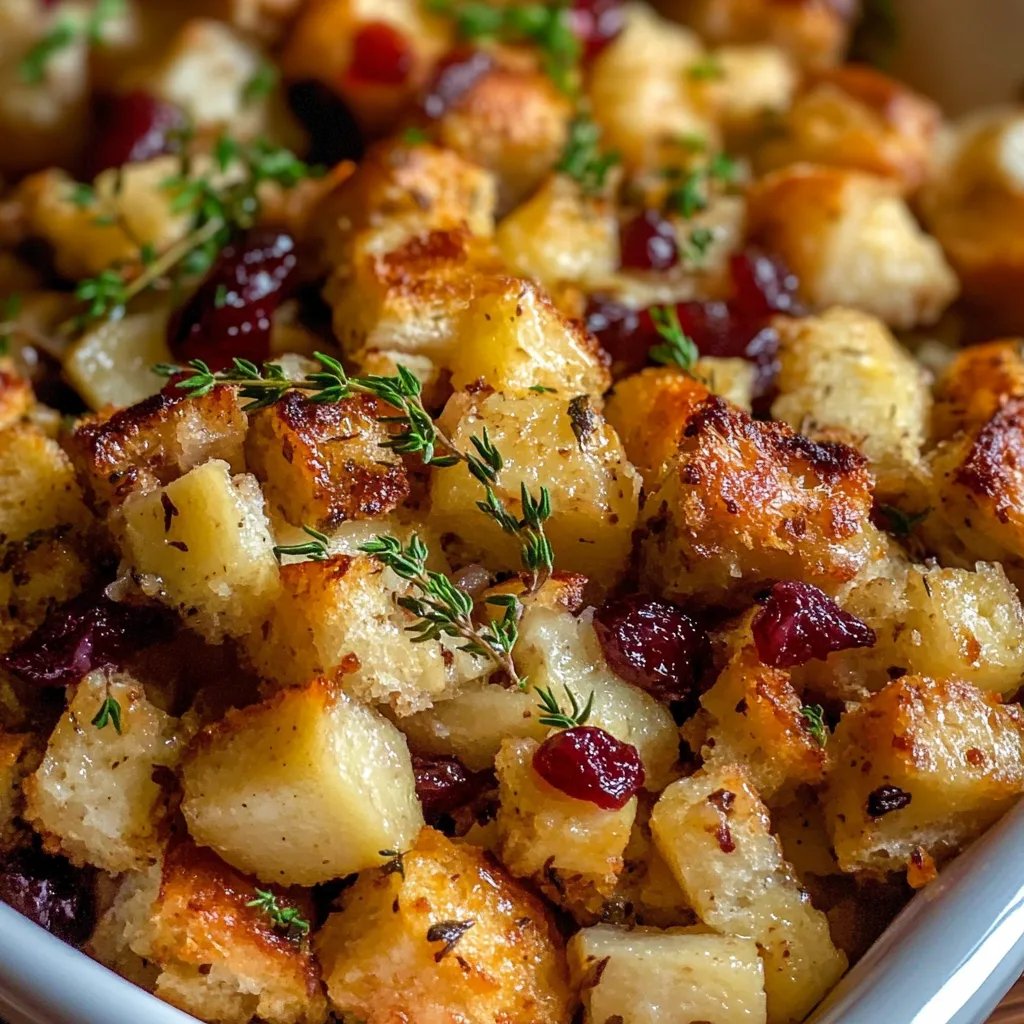 Apple Cranberry Stuffing