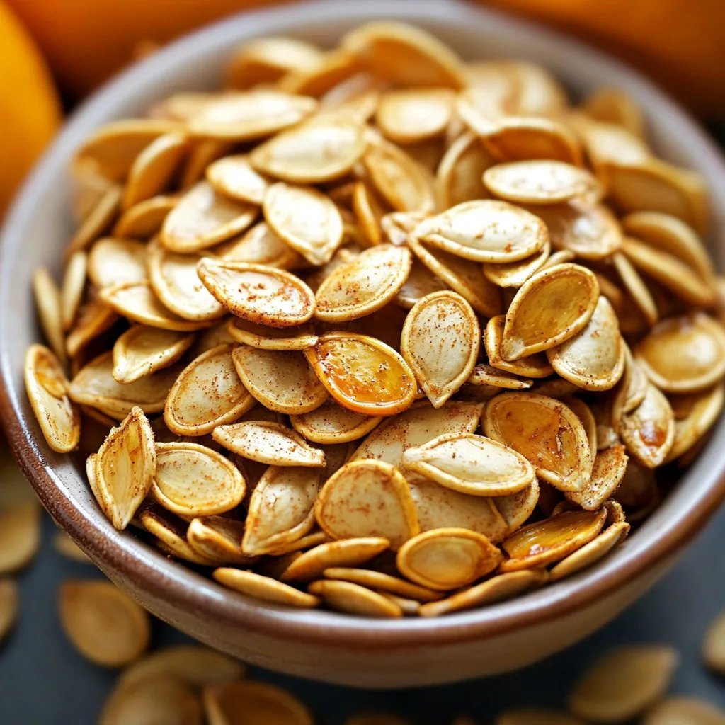 The Best Ever Roasted Pumpkin Seeds