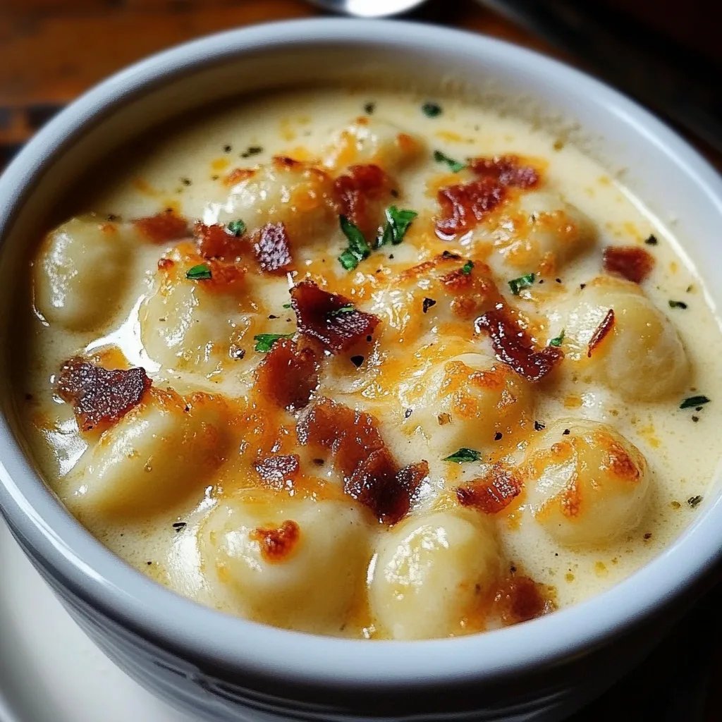 Bacon Cheddar Gnocchi Soup: An Amazing Ultimate Recipe