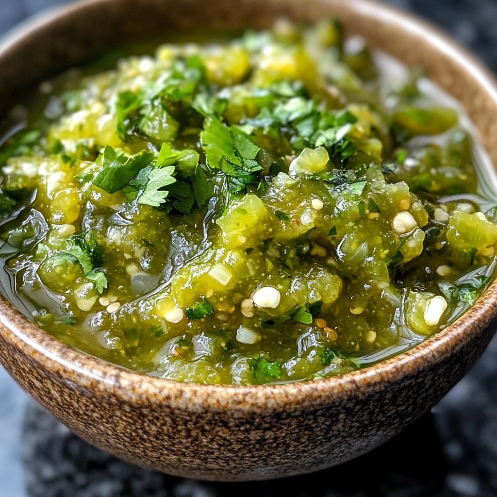 Tomatillo Salsa Verde