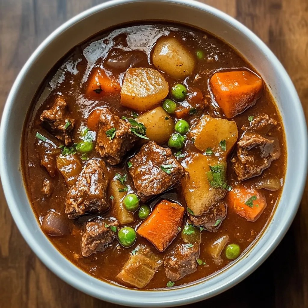 Comforting Crockpot Beef Stew