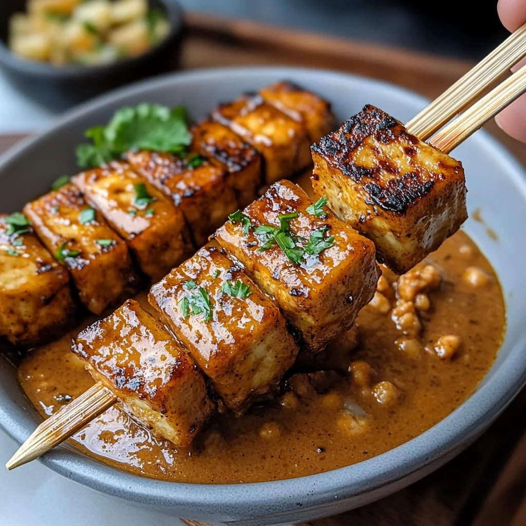 Tofu Satay with Peanut Sauce: An Incredible Secret Recipe
