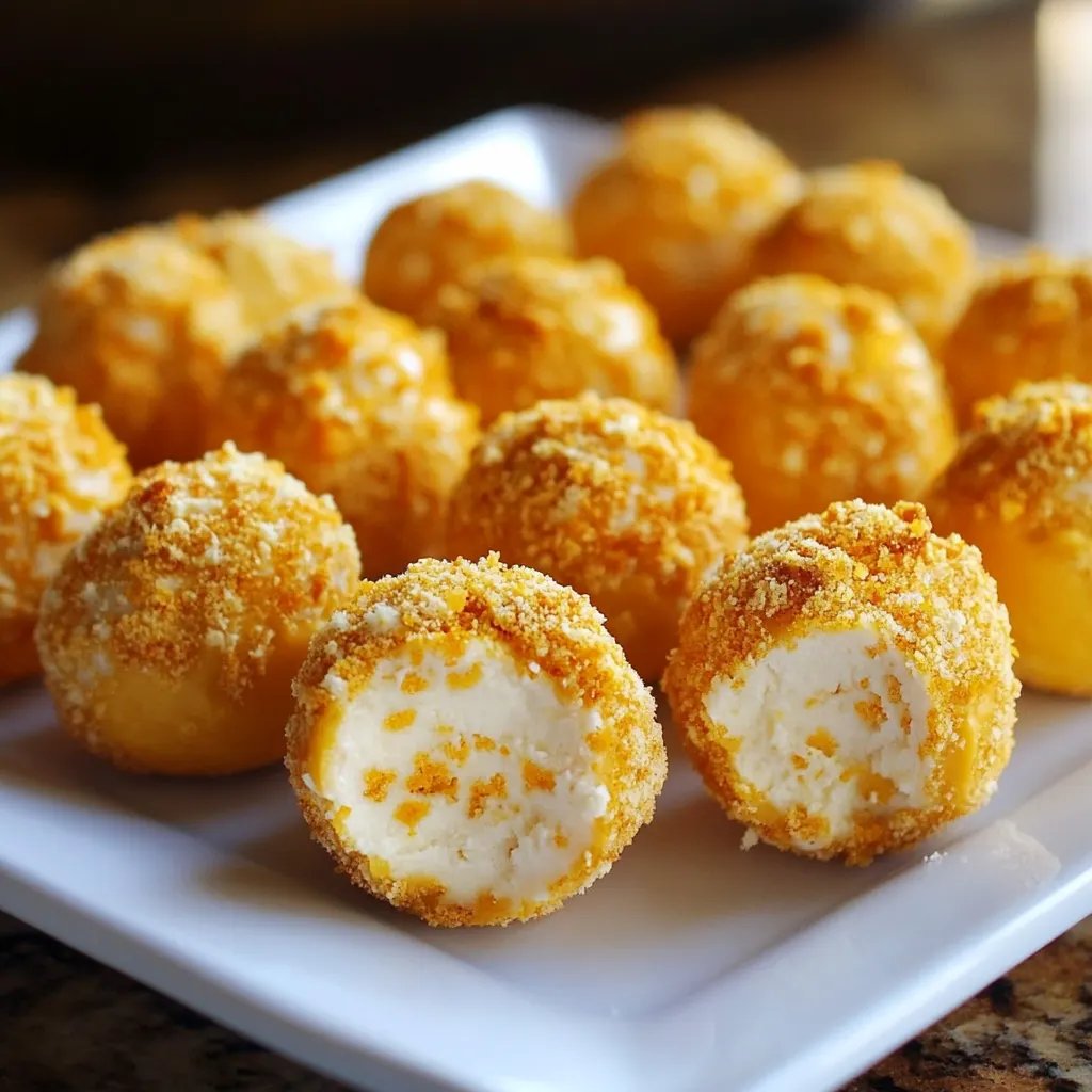 Easy No Bake Pumpkin Cheesecake Balls Recipe