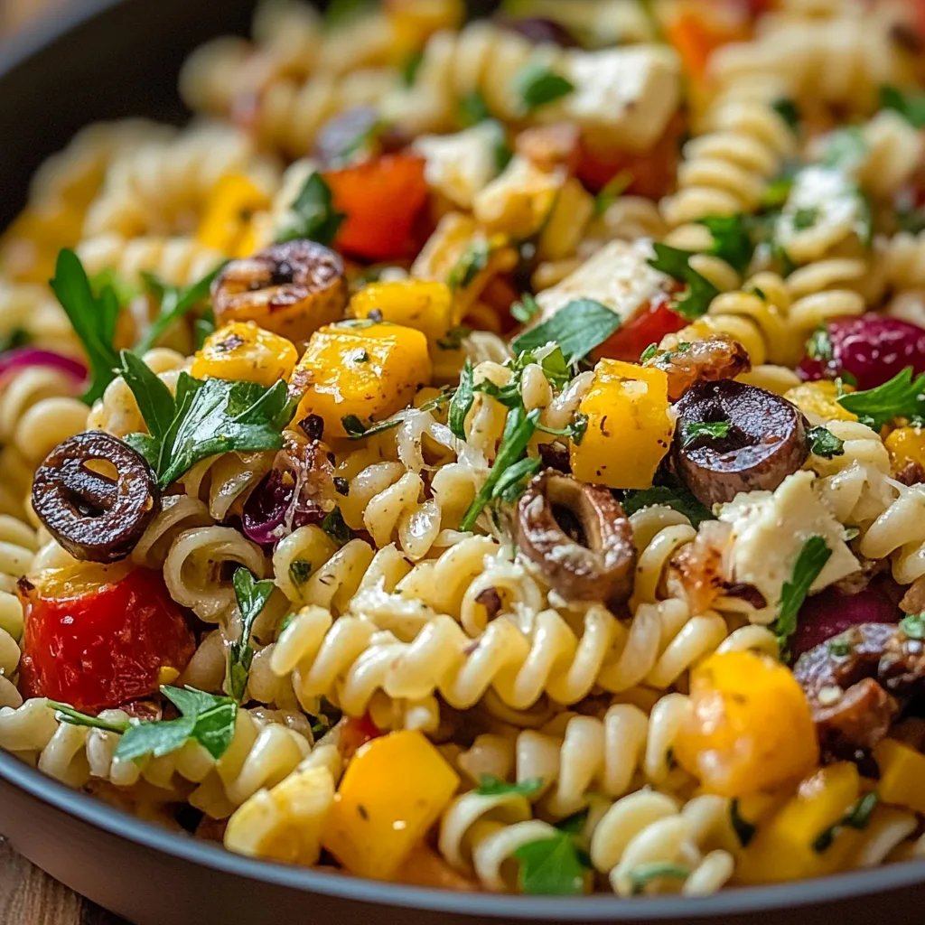 Fall Harvest Pasta Salad