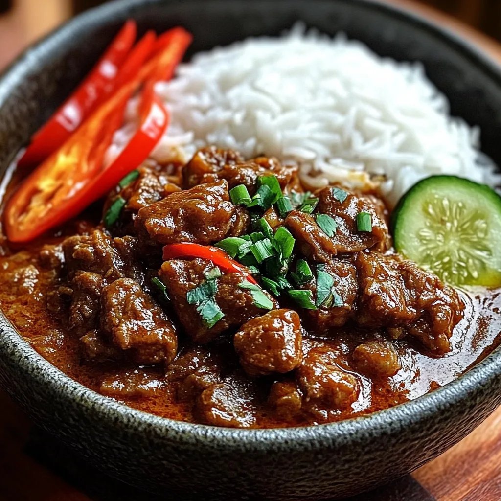 Spicy Beef Rendang: An Incredible Ultimate Recipe