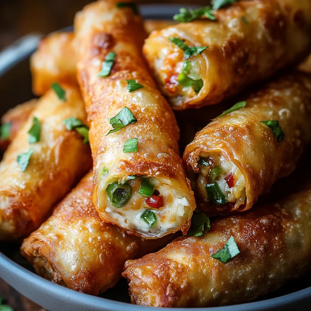 Jalapeno Popper Egg Rolls: An Incredible Ultimate Recipe