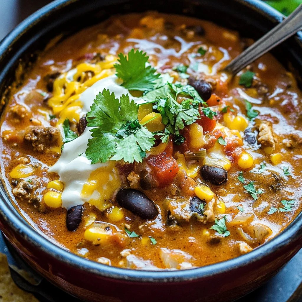 The Best Taco Soup