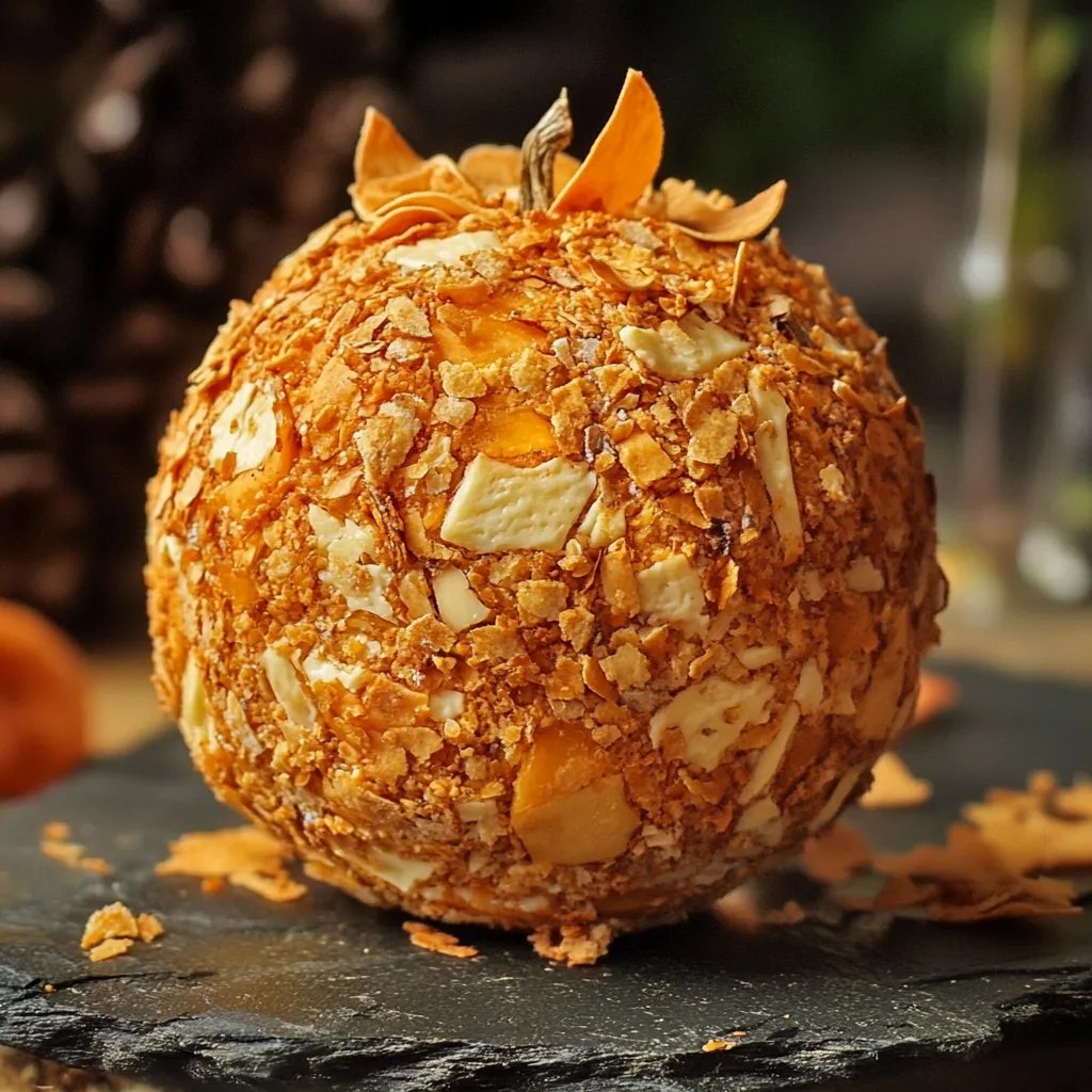 Showstopper Pumpkin Cheese Ball Recipe