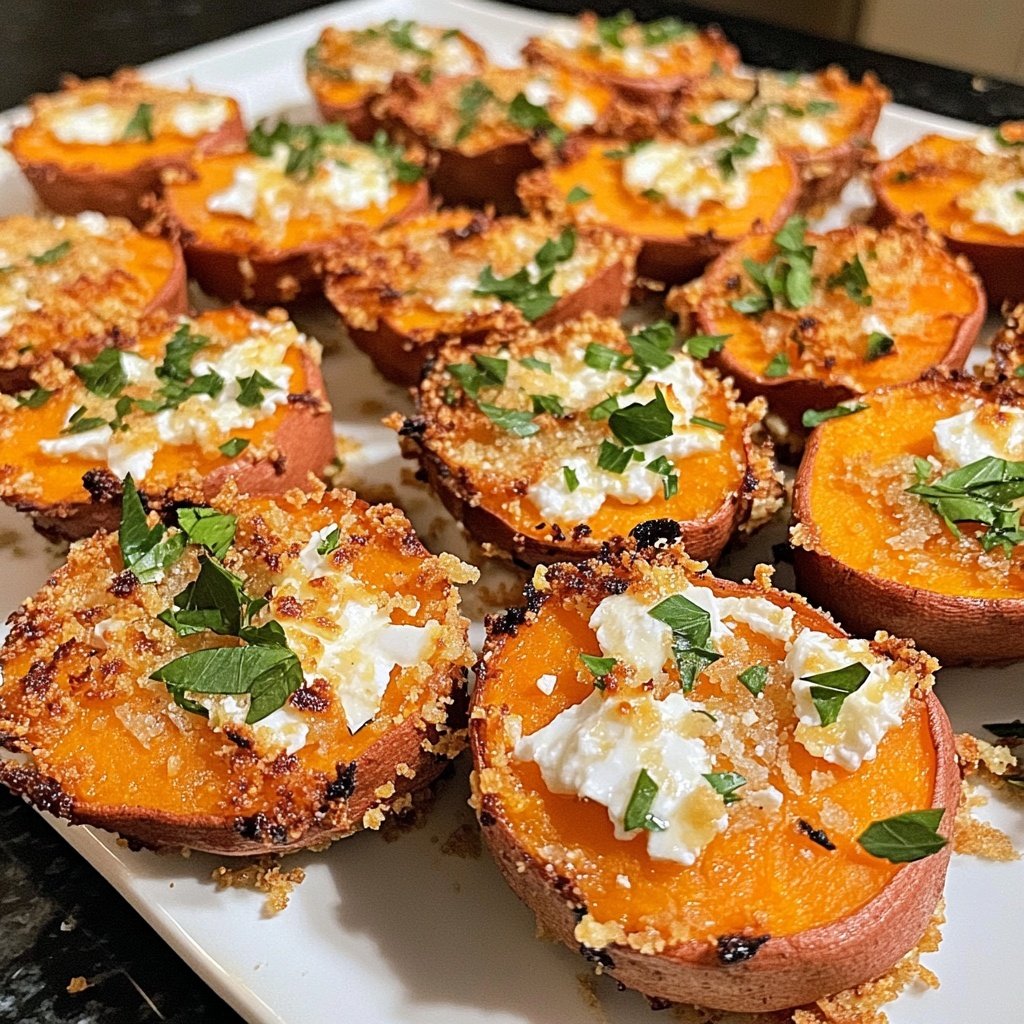 Sweet Potato Appetizer Bites