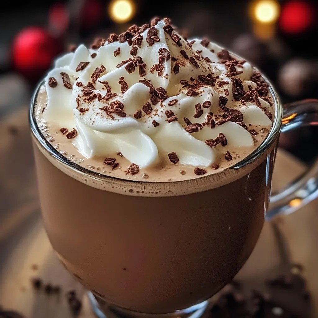 Gingerbread Hot Chocolate