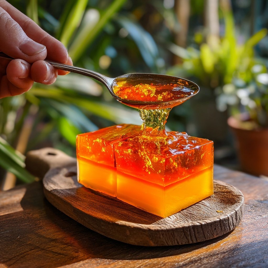 Bergamot Parfait Orange Jelly Liquorice