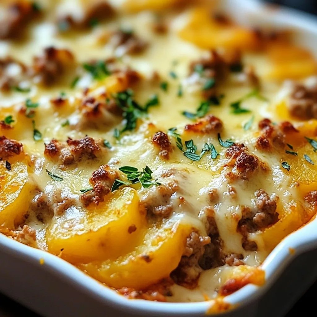 Cheesy Ground Pork & Potato Casserole: An Incredible Ultimate Recipe