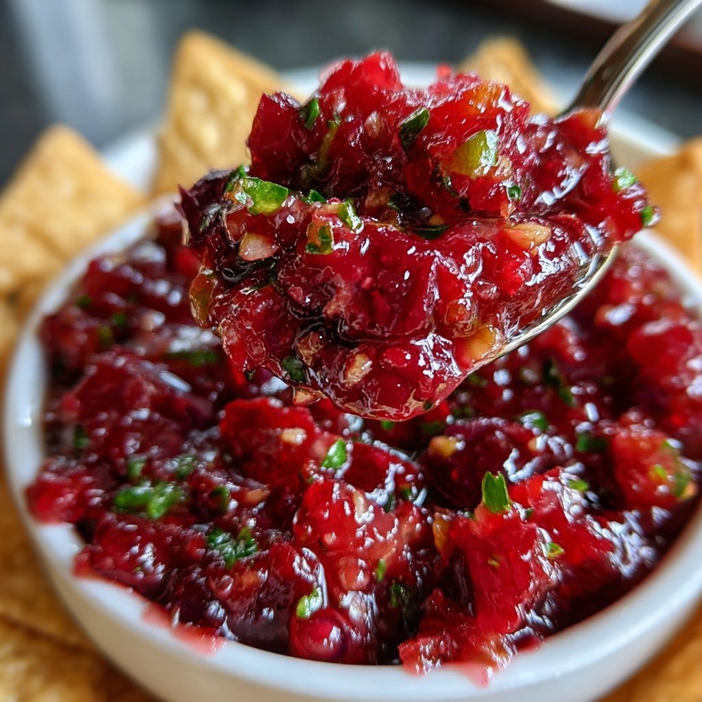 Cranberry Salsa