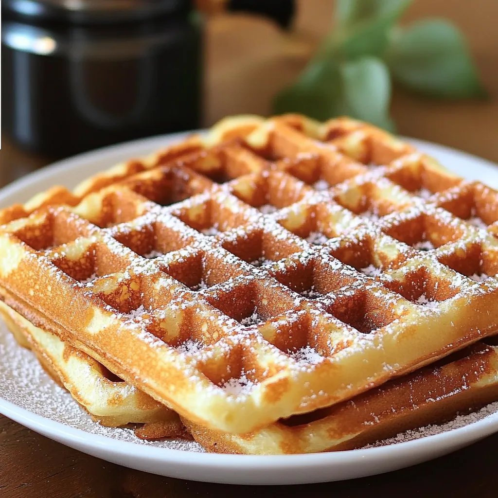 Almond Flour Crispy & Light Waffles: An Incredible 7-Step Recipe