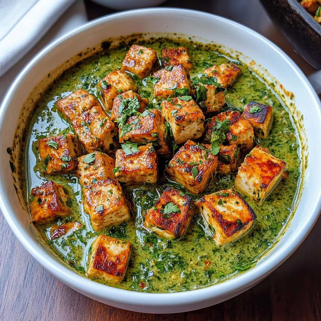 Chipotle Tofu in Creamy Poblano Sauce: An Amazing Ultimate Recipe