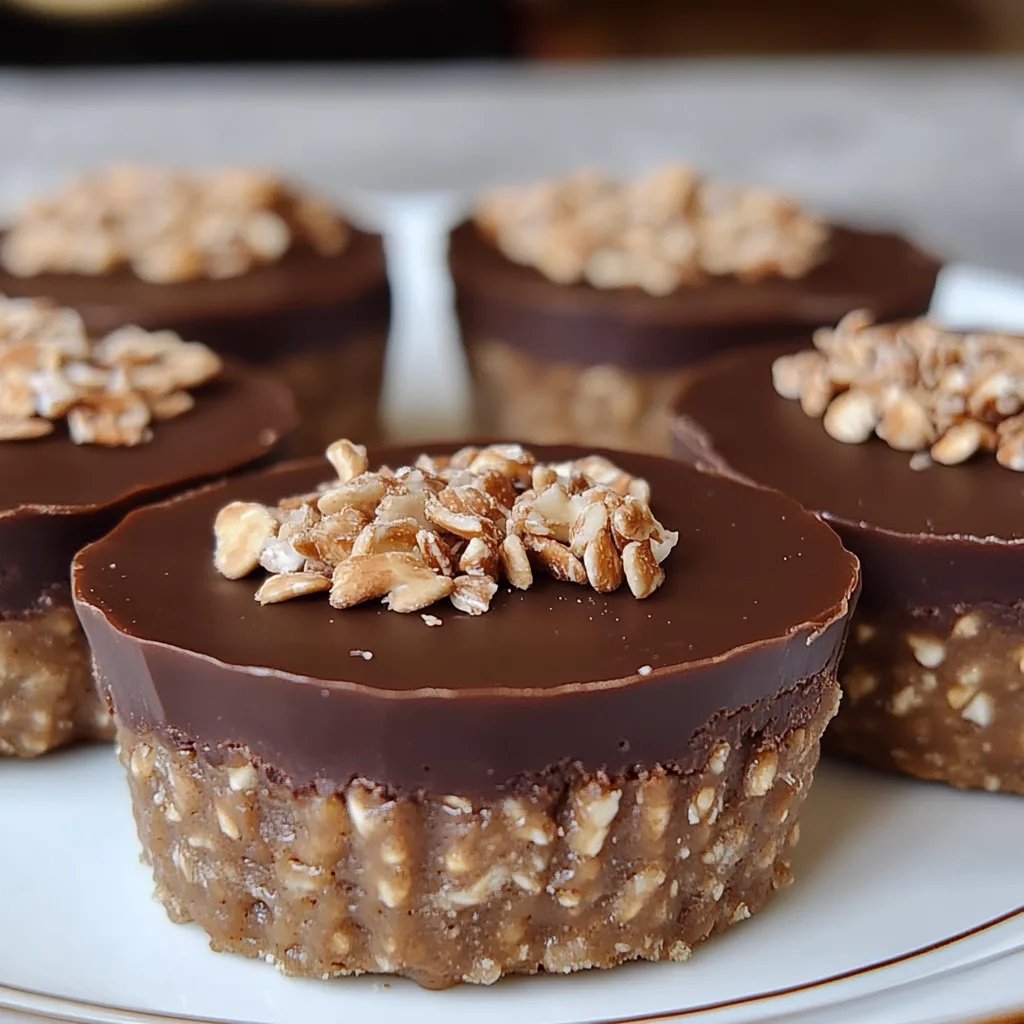 Easy No Bake Peanut Butter Oat Cups: An Incredible 5-Ingredient Recipe