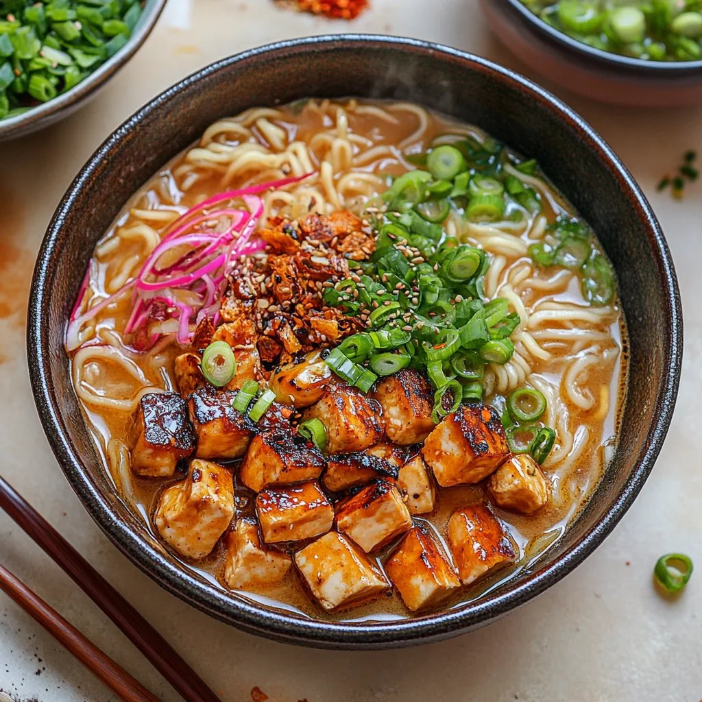 15-Minute Peanut Butter Tofu Ramen: An Incredible Ultimate Recipe