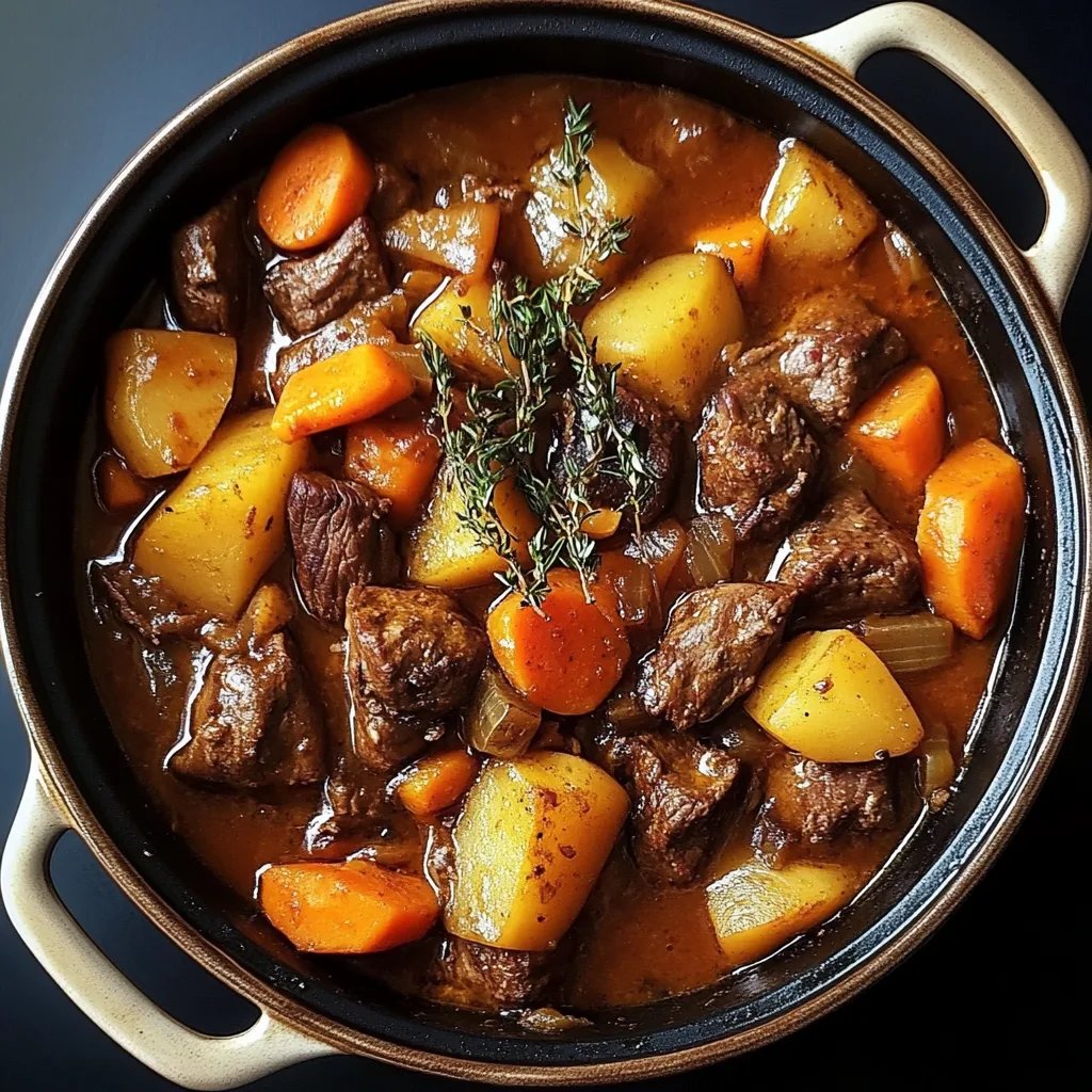 Autumn Harvest Beef Stew