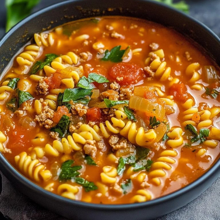 Vegan Lasagna Soup