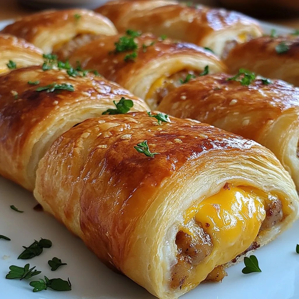 Quick & Delicious Sausage Egg Breakfast Rolls: An Amazing Ultimate Recipe