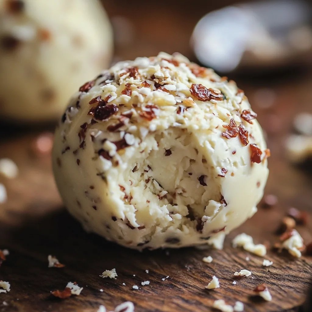 Craisins White Cheddar Cheese Ball