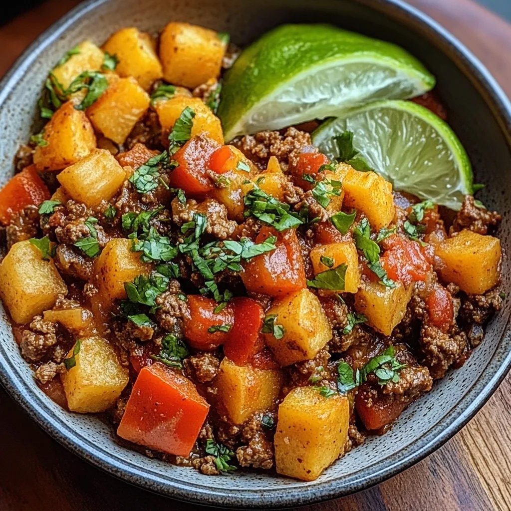 Southwest Ground Beef & Sweet Potato Skillet: An Incredible Ultimate Recipe