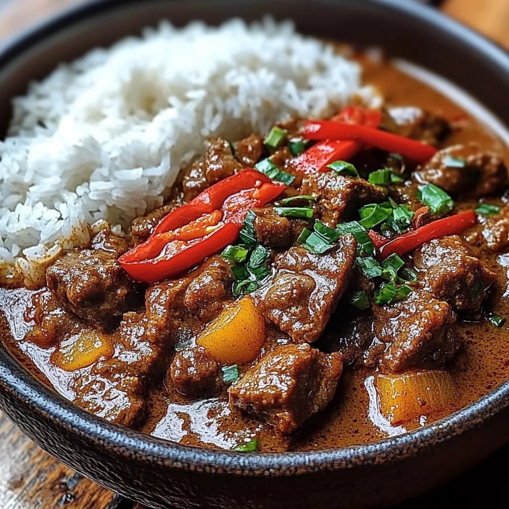 Cozy Spicy Beef Rendang: An Incredible 5-Step Recipe