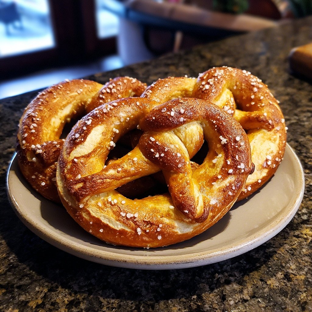 Homemade Soft Pretzels