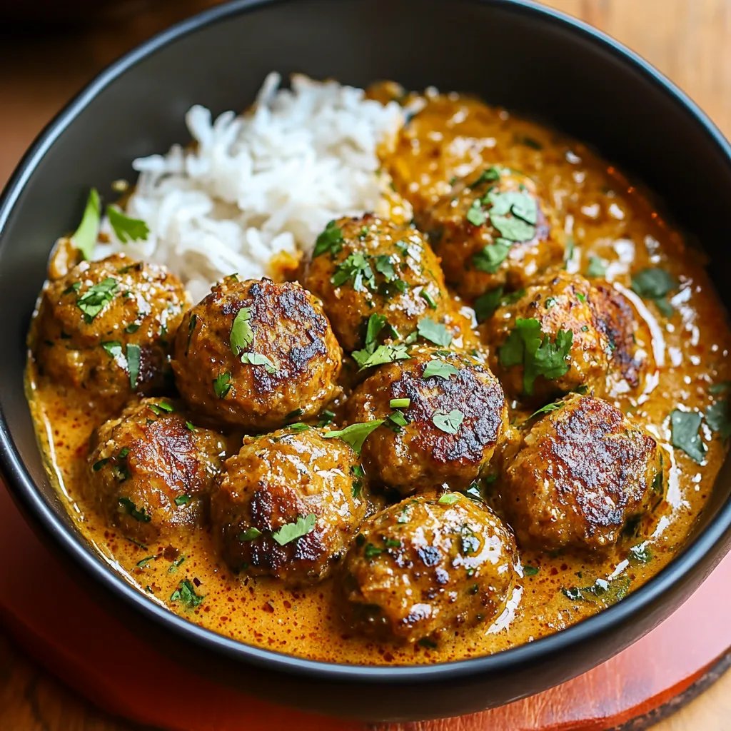 Jerk Meatballs In Coconut Curry Sauce: An Amazing Ultimate Recipe