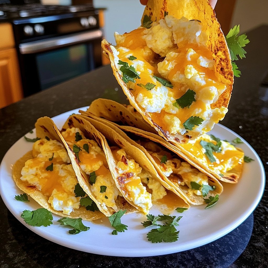 Simple Baked Breakfast Tacos