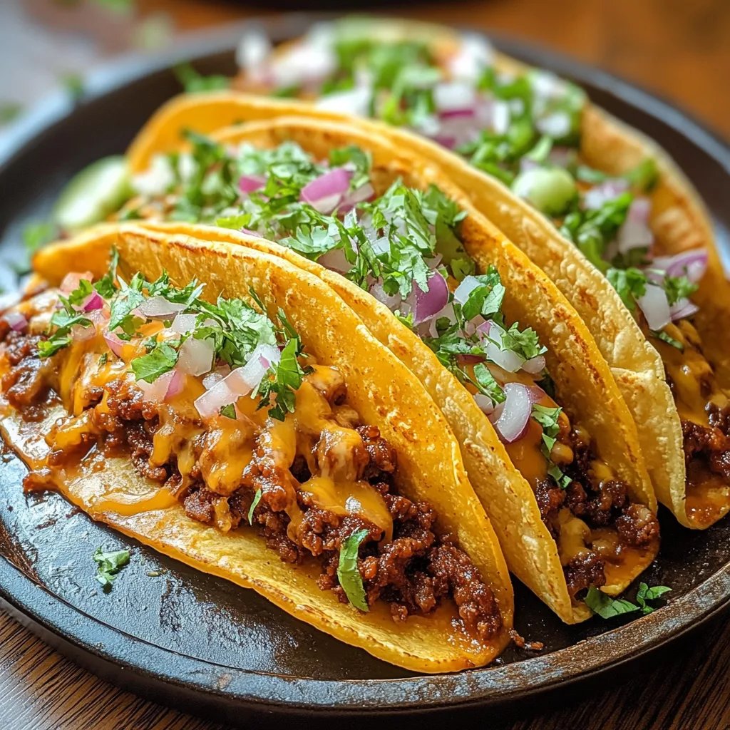 Oven-Baked Cheesy Tacos: An Incredible Ultimate Recipe You’ll Love