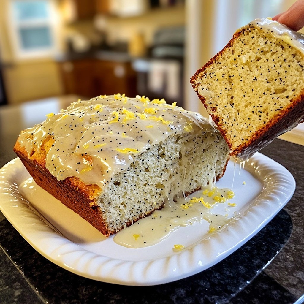 Meyer Lemon Poppy Seed Bread