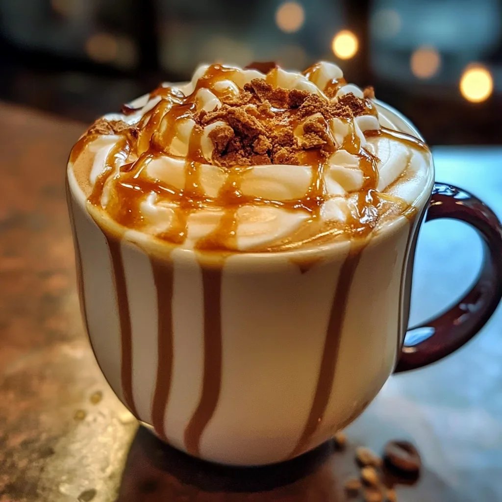 Salted Caramel Brûlée Latte