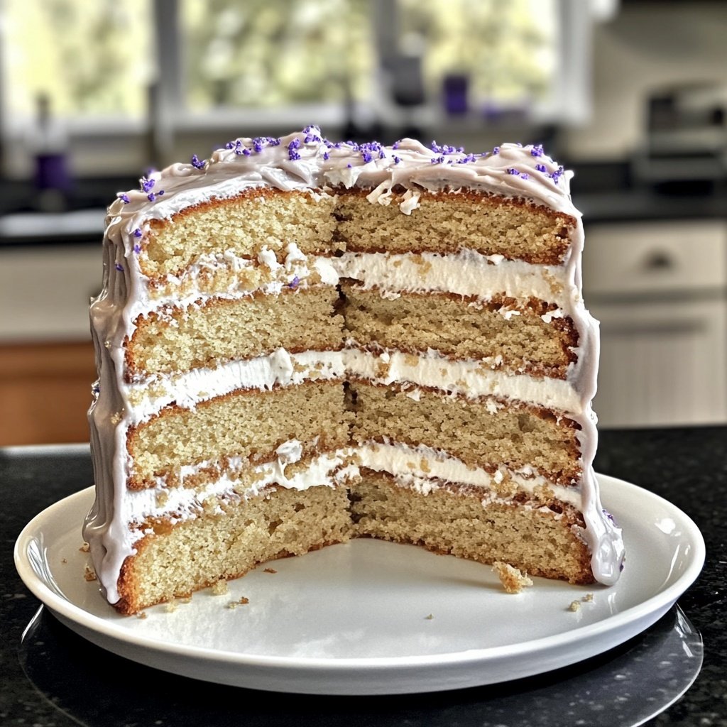 Capricorn Earl Grey Layer Cake
