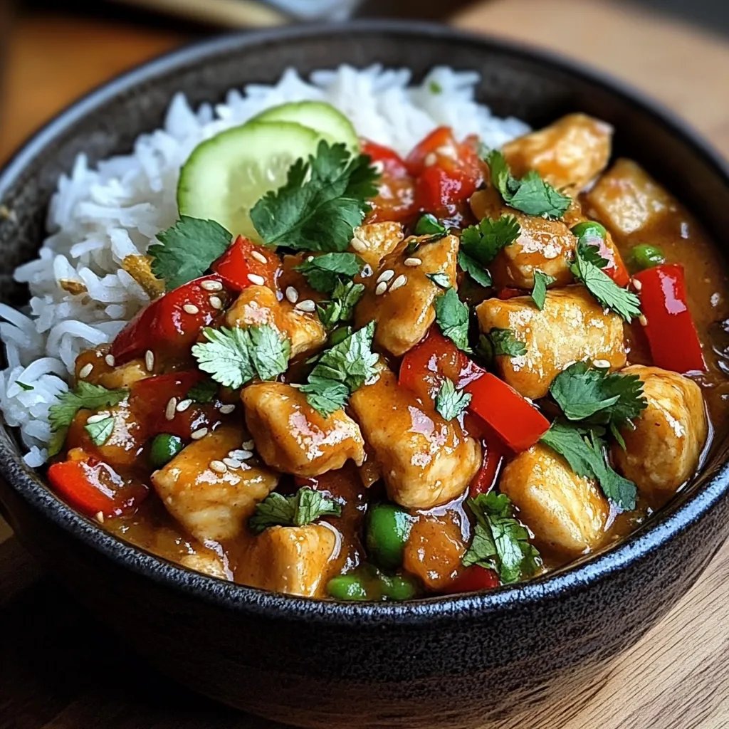 Spicy Thai Peanut Chicken: An Amazing Ultimate Recipe