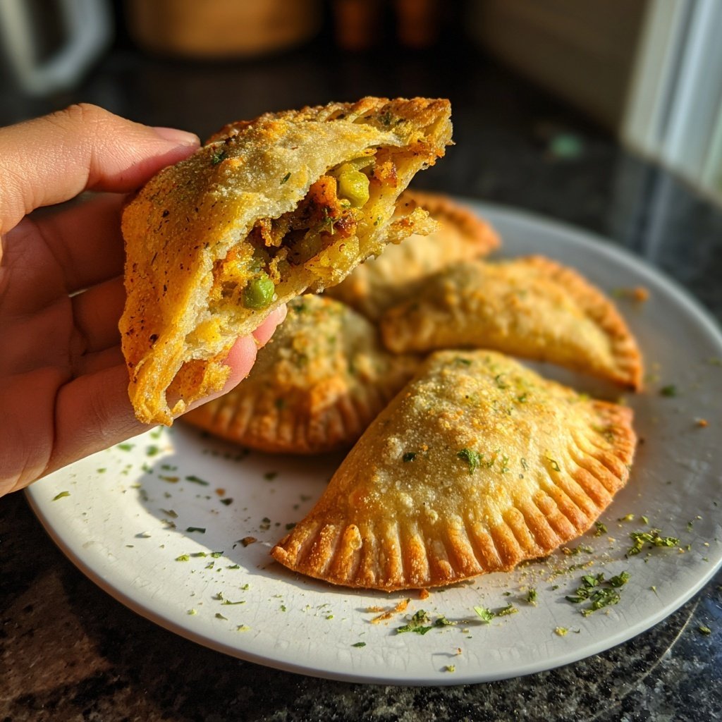 Masala Veggie Puffs Crispy Appetizer