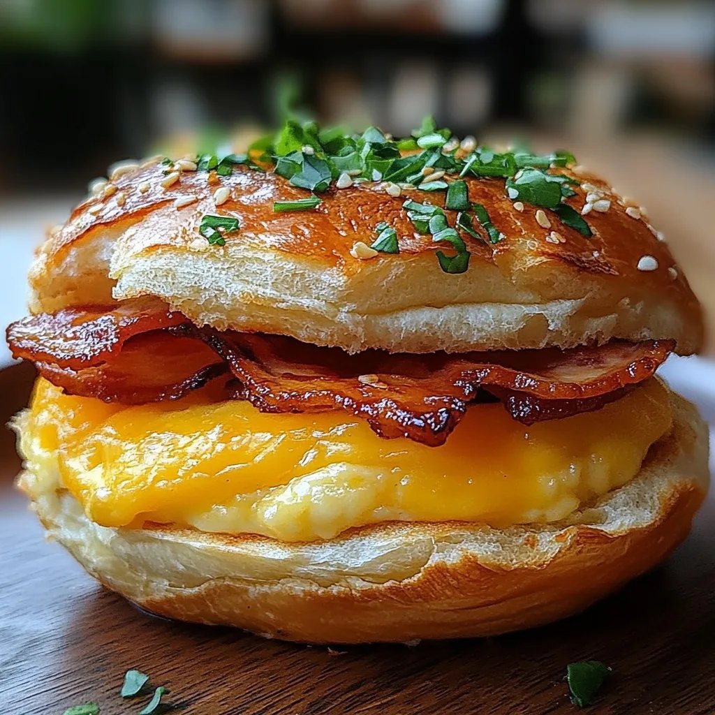 Breakfast Croissant Sandwich: An Incredible Ultimate Recipe for an Amazing Morning