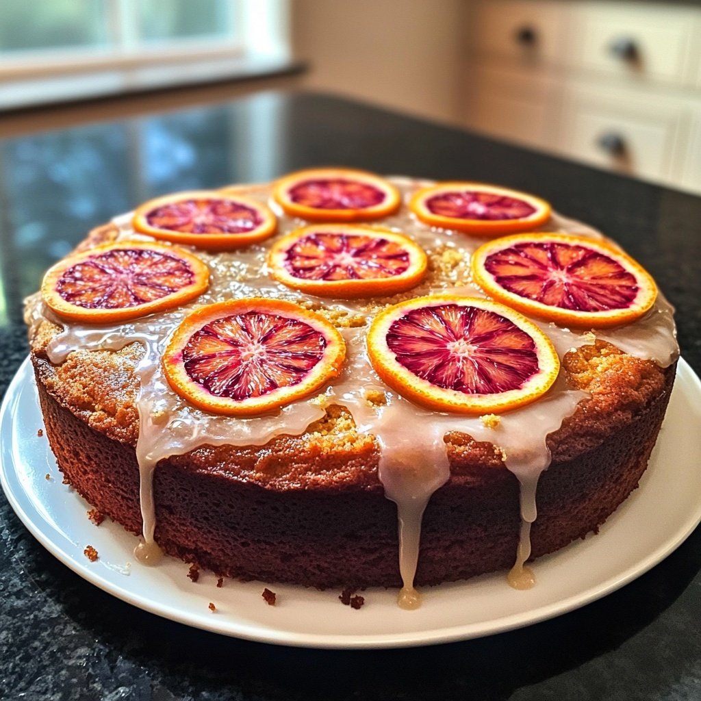 Capricorn Blood Orange Olive Oil Cake