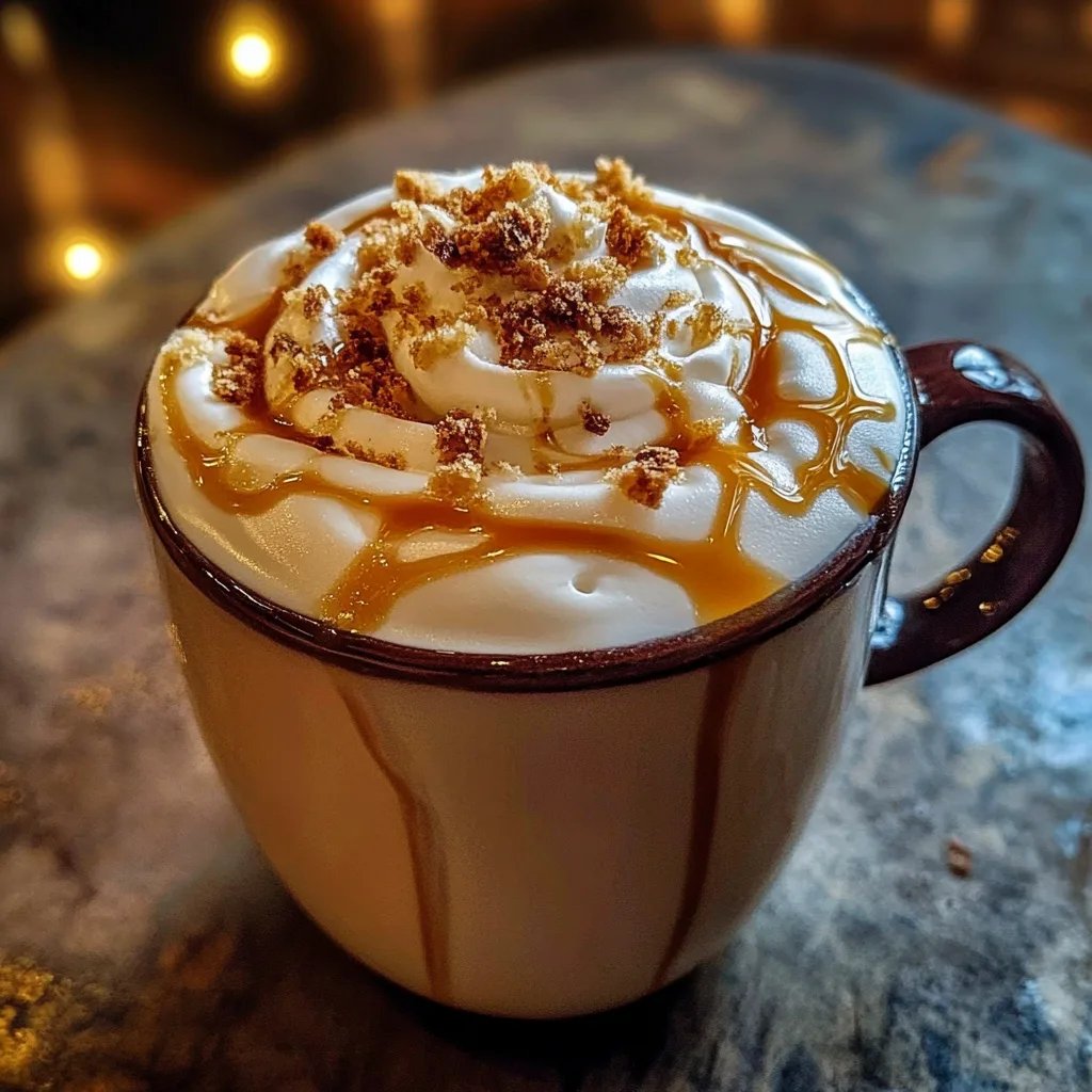 Salted Caramel Brûlée Latte