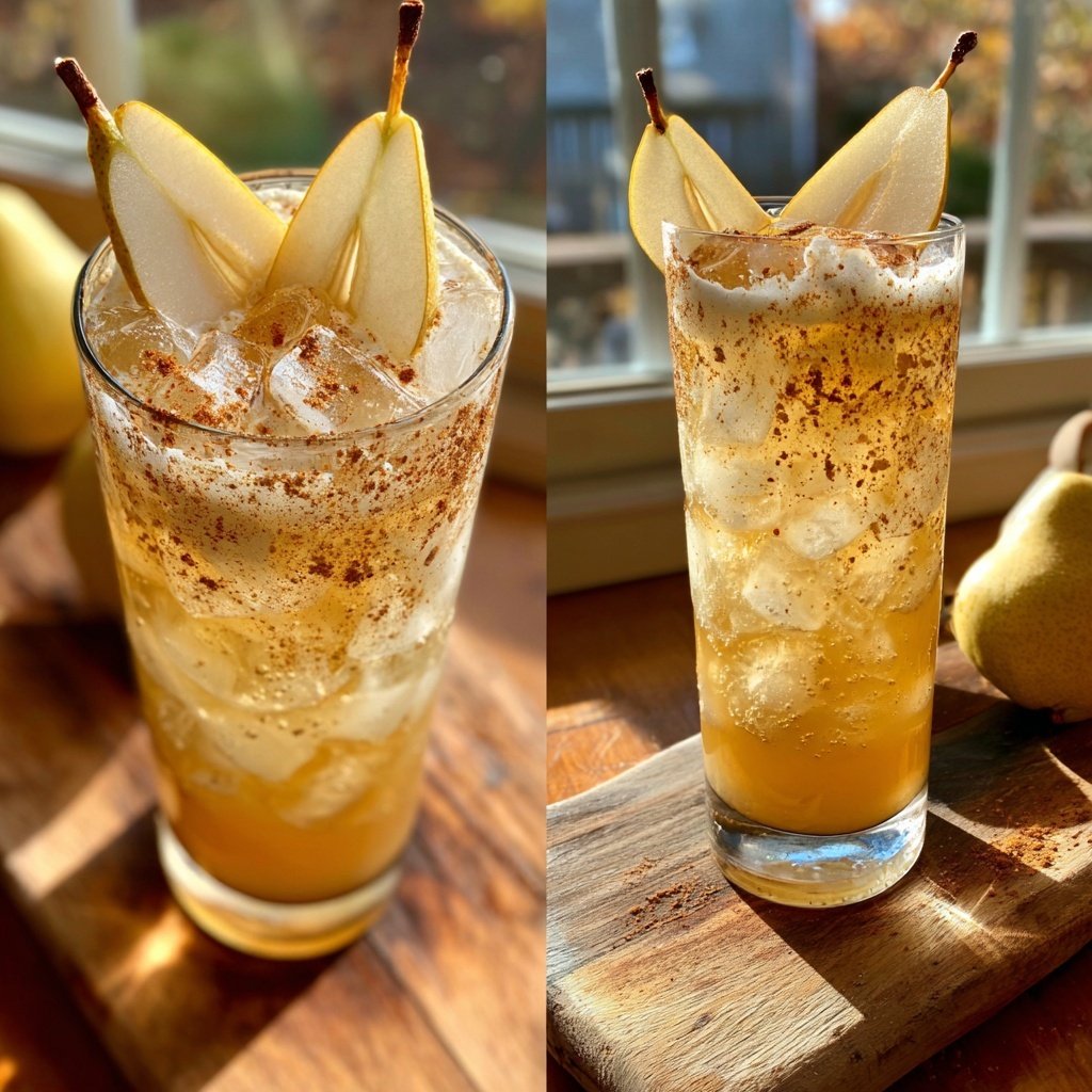Cinnamon Pear Winter Cooler