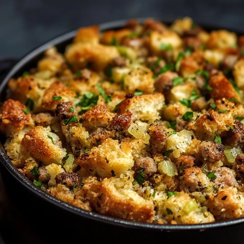 Classic Sausage Stuffing