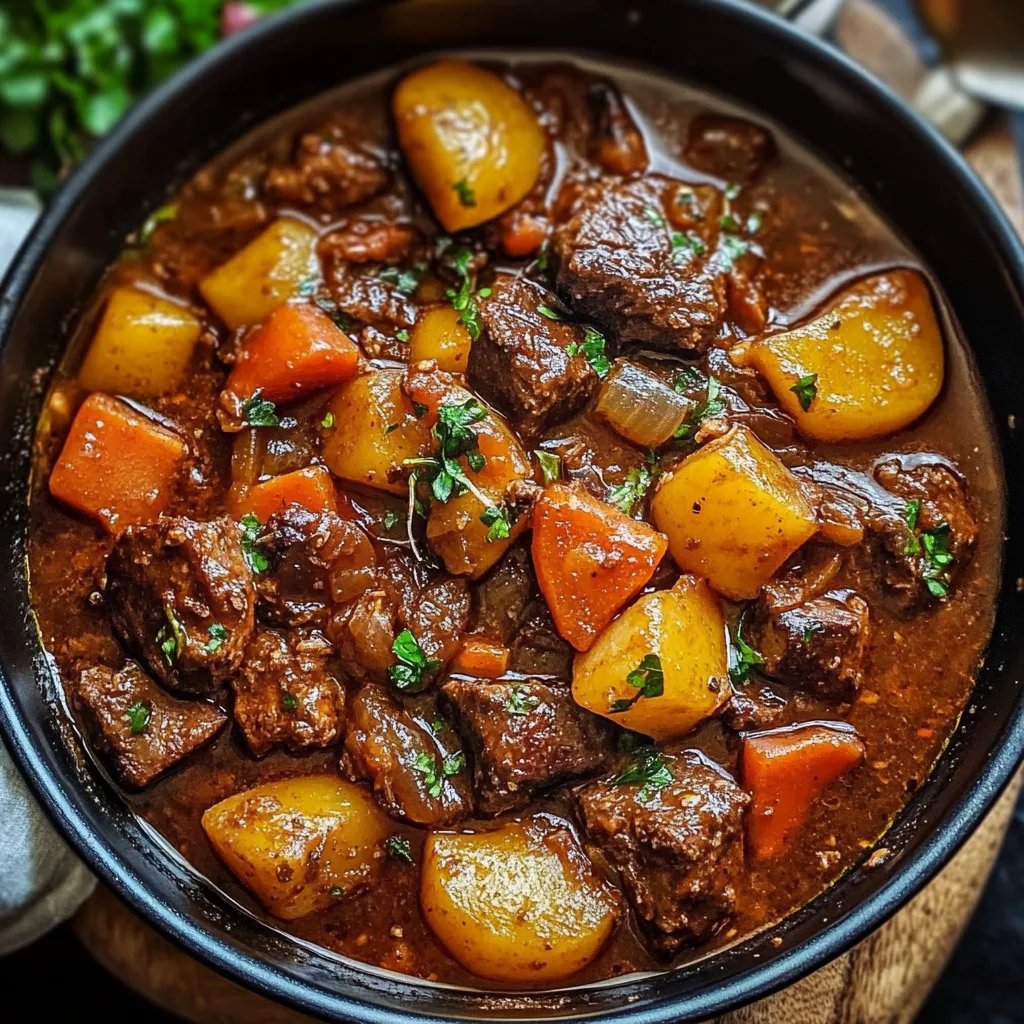Beef Stew for a Cozy Autumn Night
