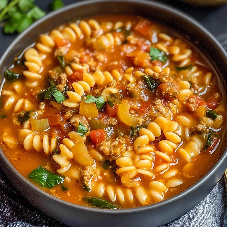 Vegan Lasagna Soup