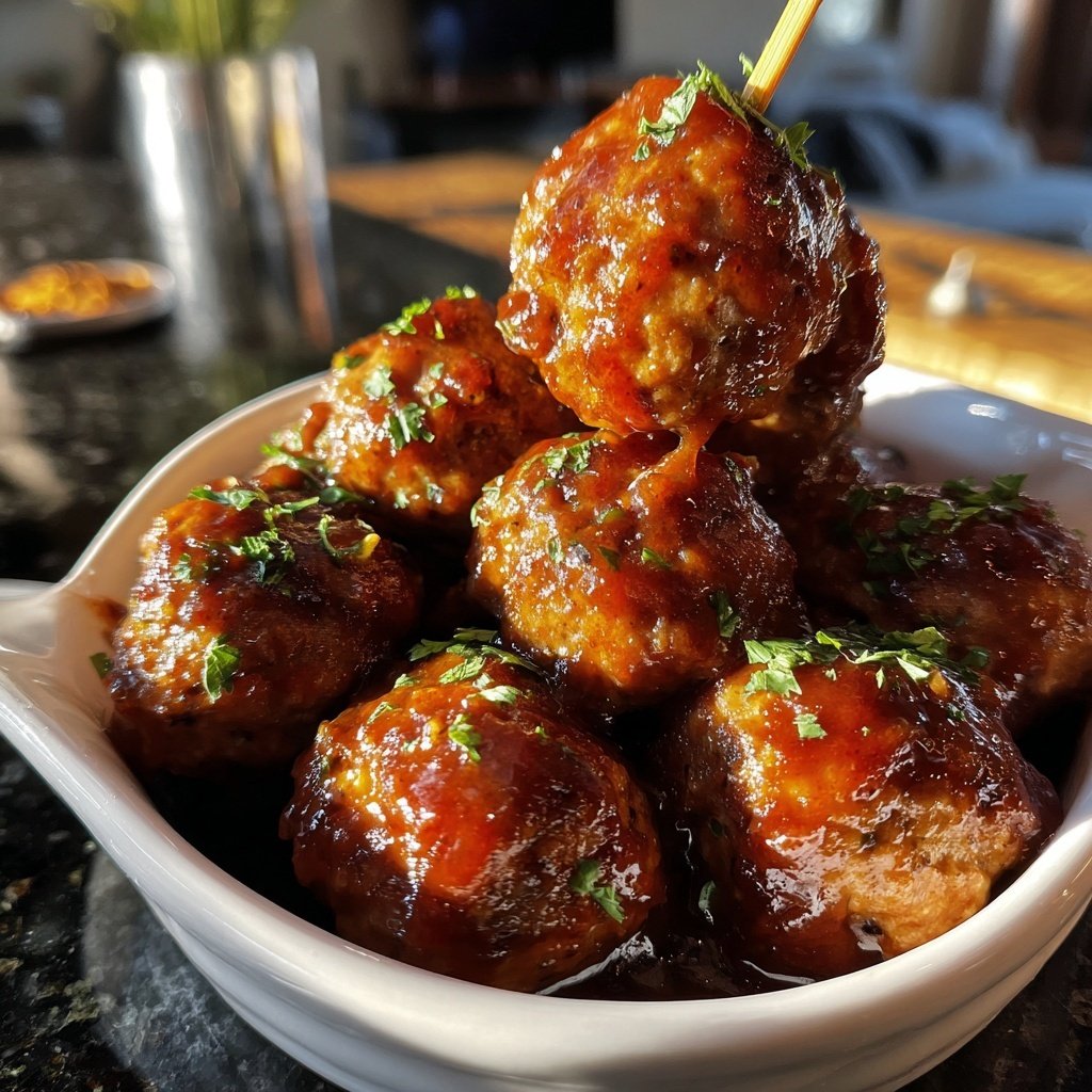 Crock Pot Party Meatballs