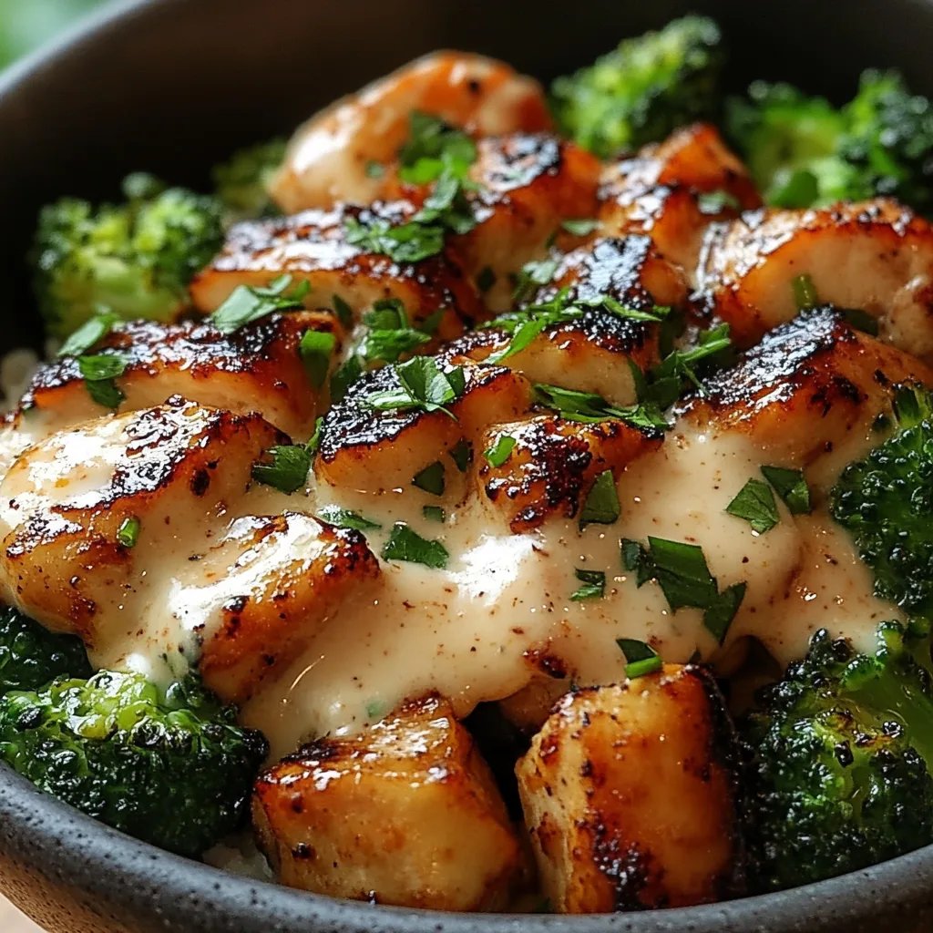 Grilled Chicken & Broccoli Bowls w/ Garlic Sauce: An Amazing Ultimate Recipe