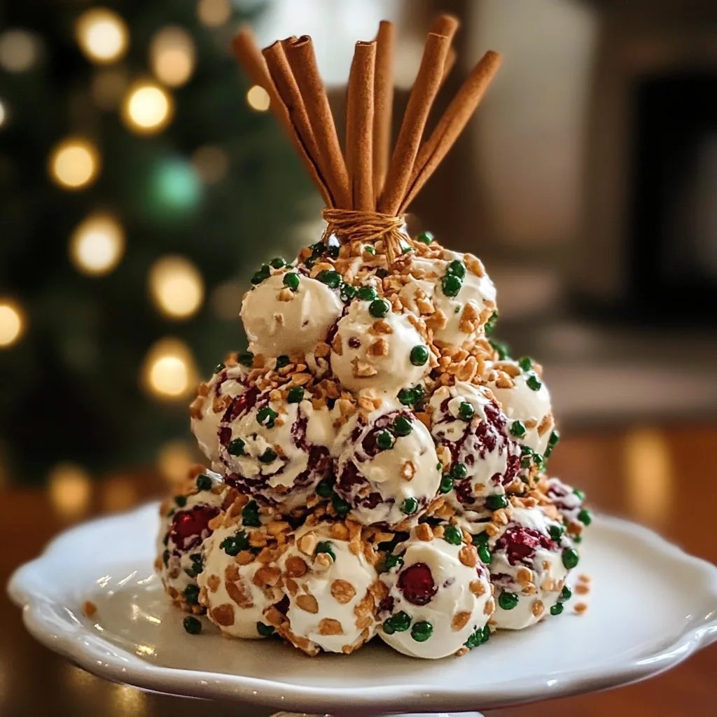 Delicious Christmas Cheese Ball