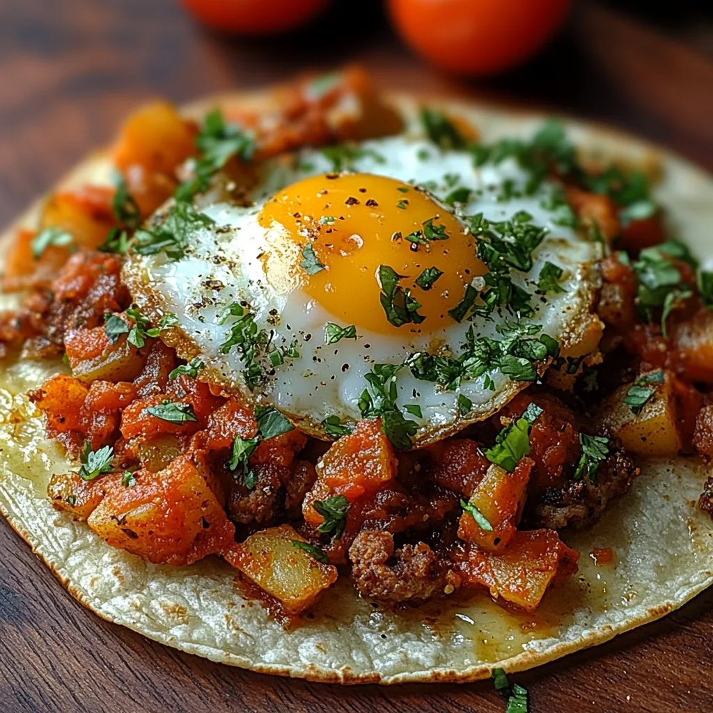 Crispy Potato, Egg & Cheese Taco: The Amazing Ultimate Recipe You Need to Try!