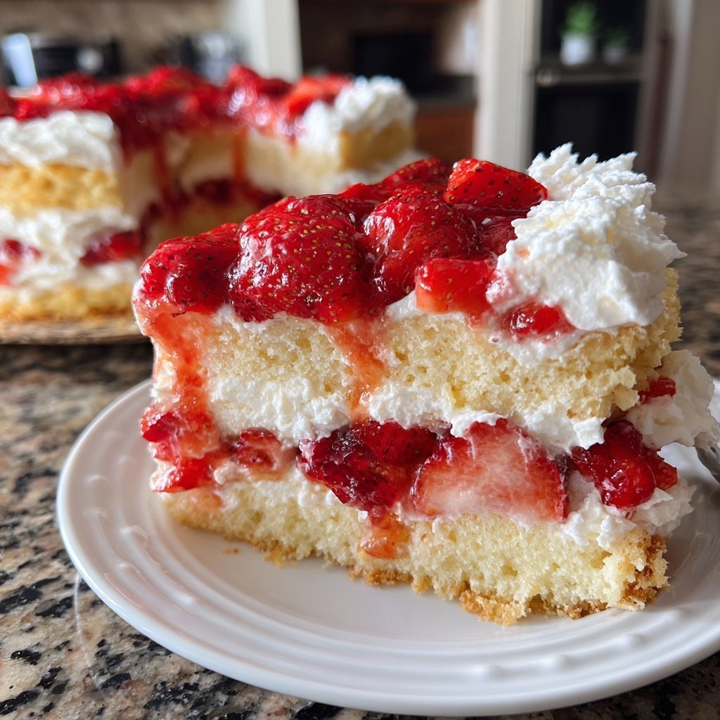 Vegan Strawberry Shortcake with Coconut Cream