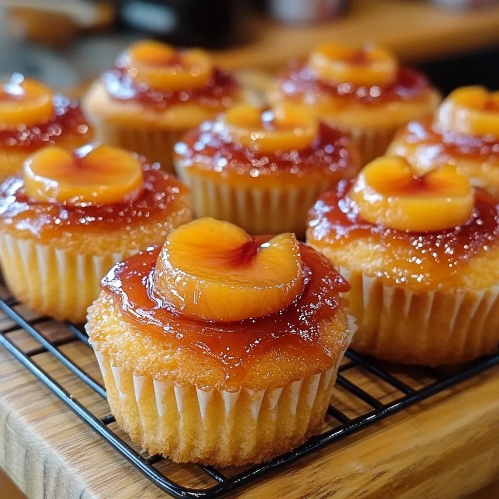 Peach Upside Down Mini Cakes: An Incredible Ultimate Recipe
